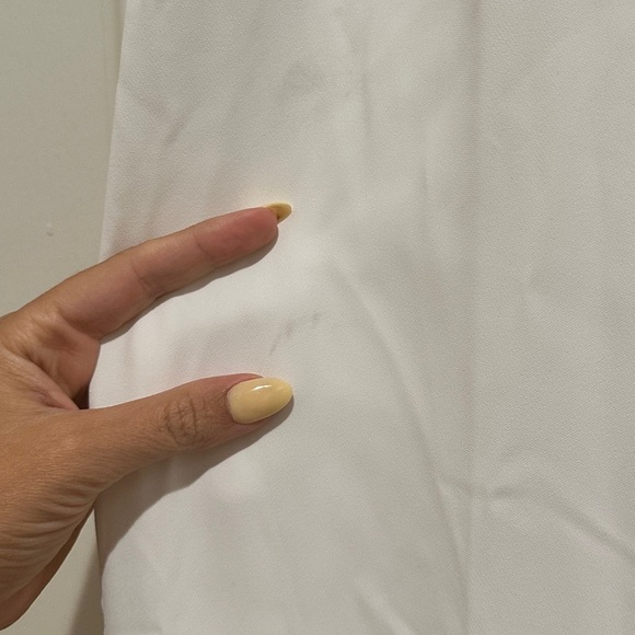 Amanda Uprichard Wallce Pants in Ivory - Picture 9 of 10